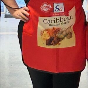 Caribbean Roasted Garlic Apron